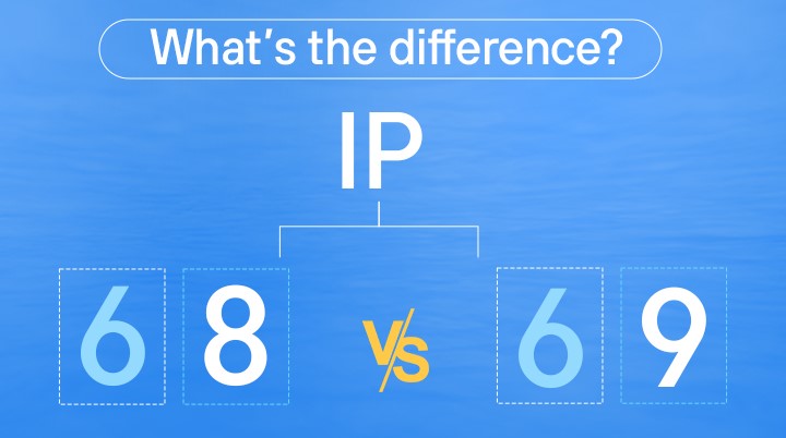 IP68 vs IP69 What's the Difference