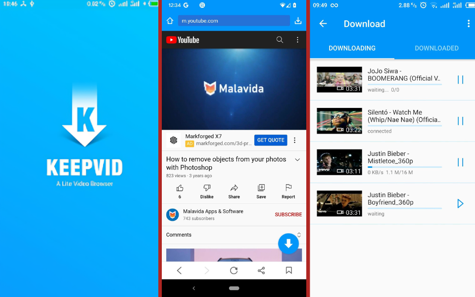 KeepVid Apps