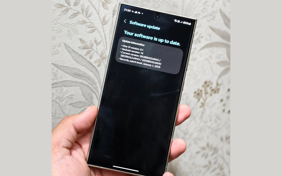 Samsung Galaxy S25 series update