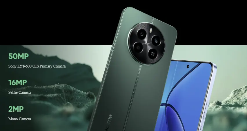 Realme 12 cameras image