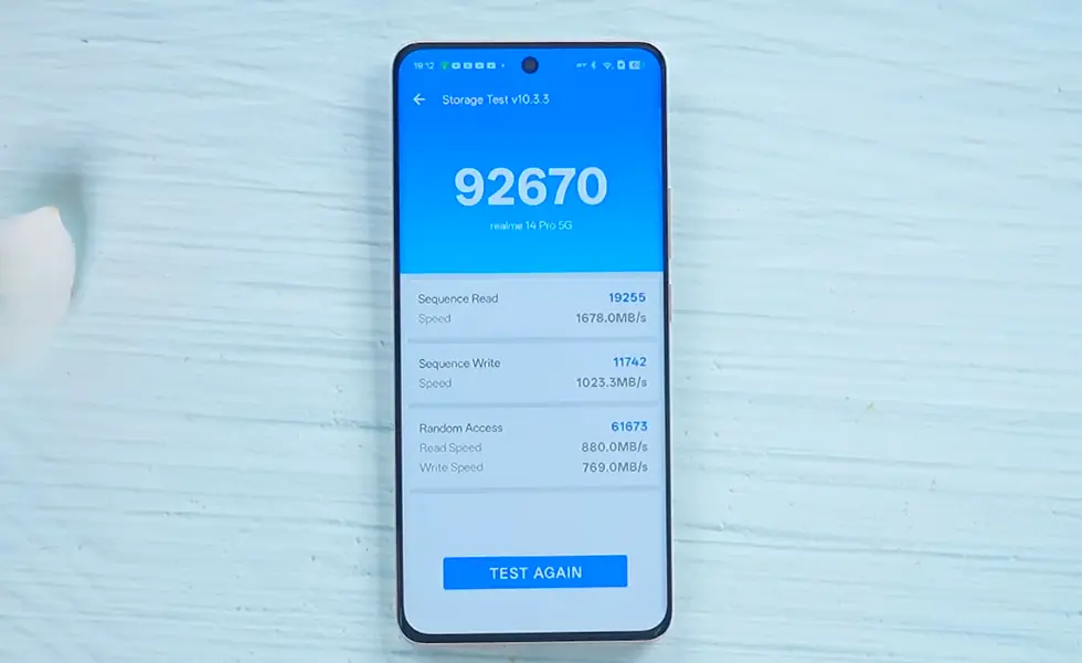 realme 14 pro antutu benchmark