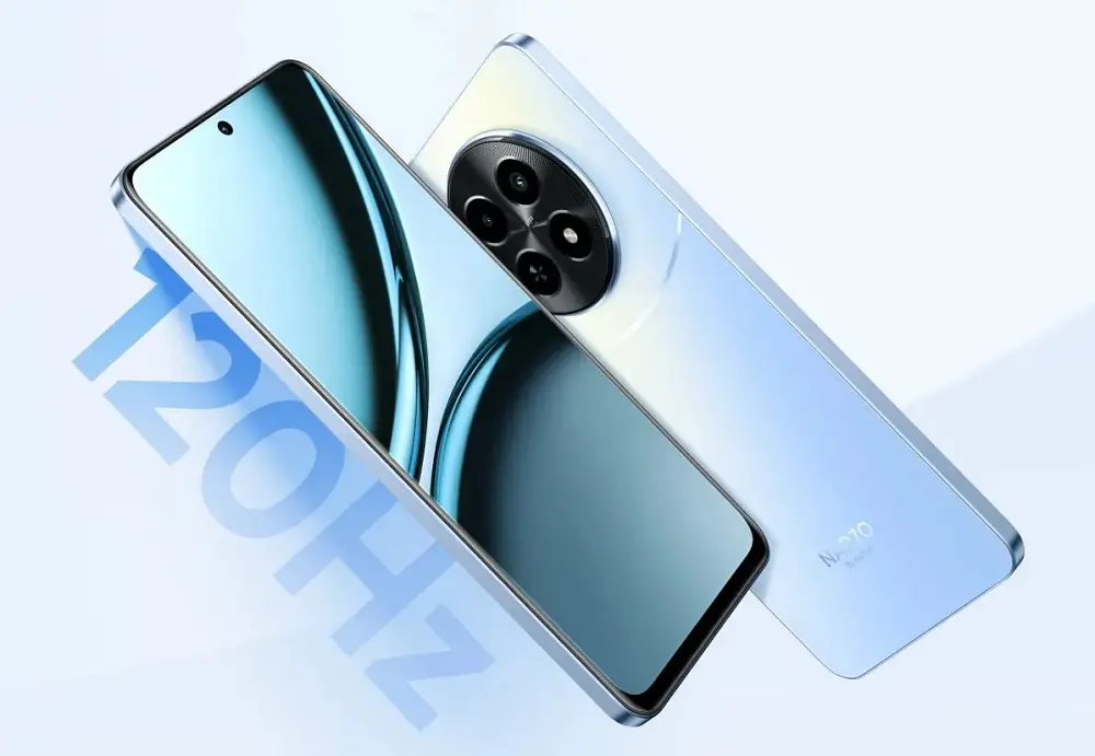 Realme narzo 70x display image