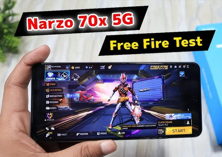 Realme narzo 70x performance software official image