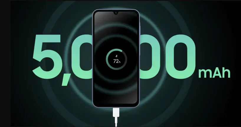 Samsung galaxy m05 battery charging image