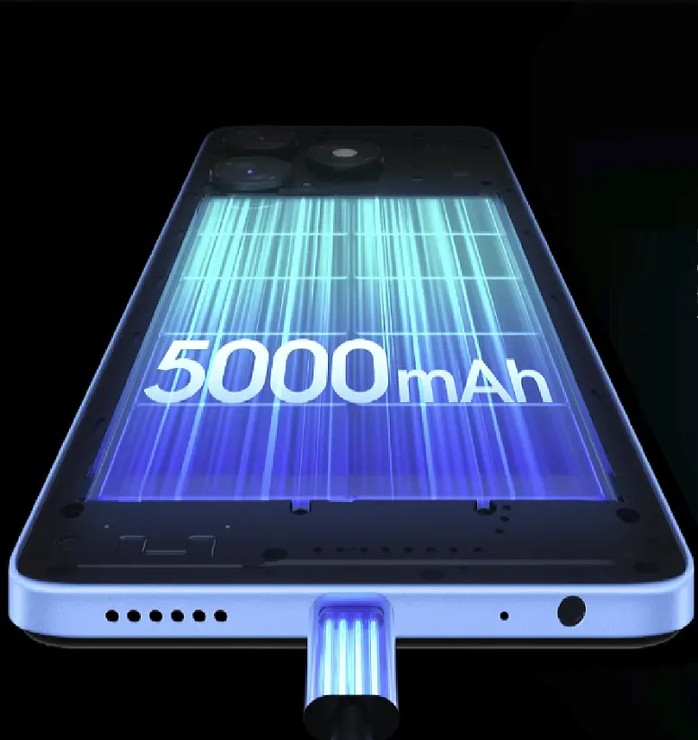 Tecno spark 30 pro battery charging image